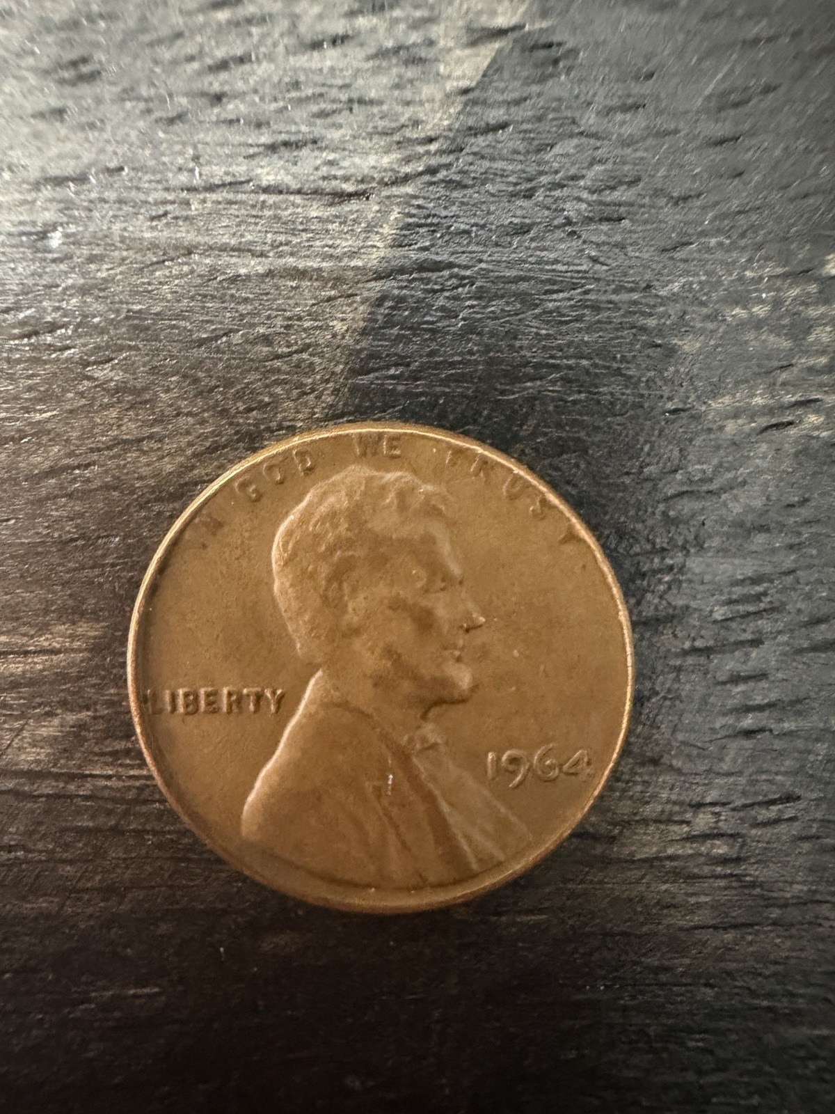 1964 penny no mint mark
