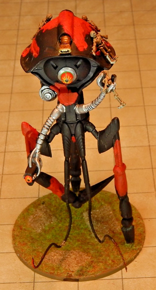 Alien Dungeon All Quiet on the Martian Front MRTE002 RED MARTIAN TRIPOD -Painted