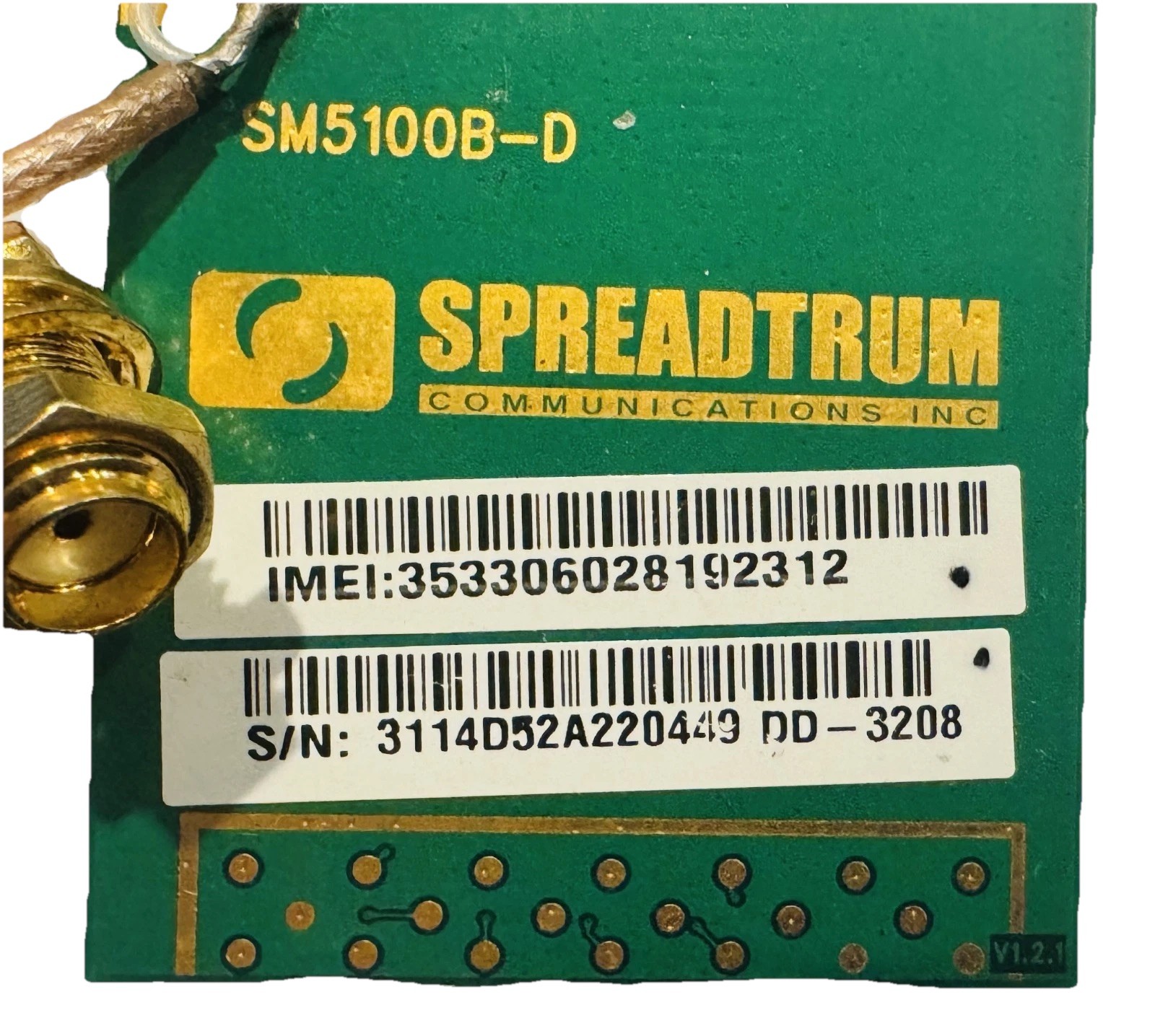 Spreadtrum SM5100B-D USB Serial Interface Module GSM Dev Board