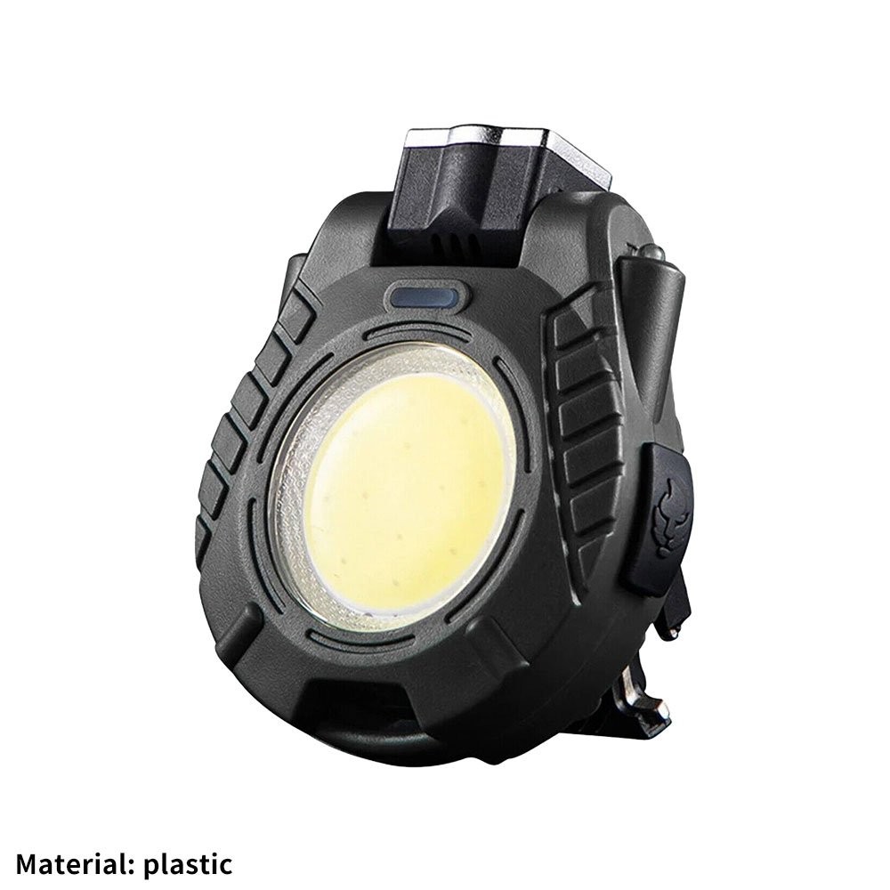 Black Technology Hat Clip Light, Rechargeable Waterproof Hat Lights Clip JQ
