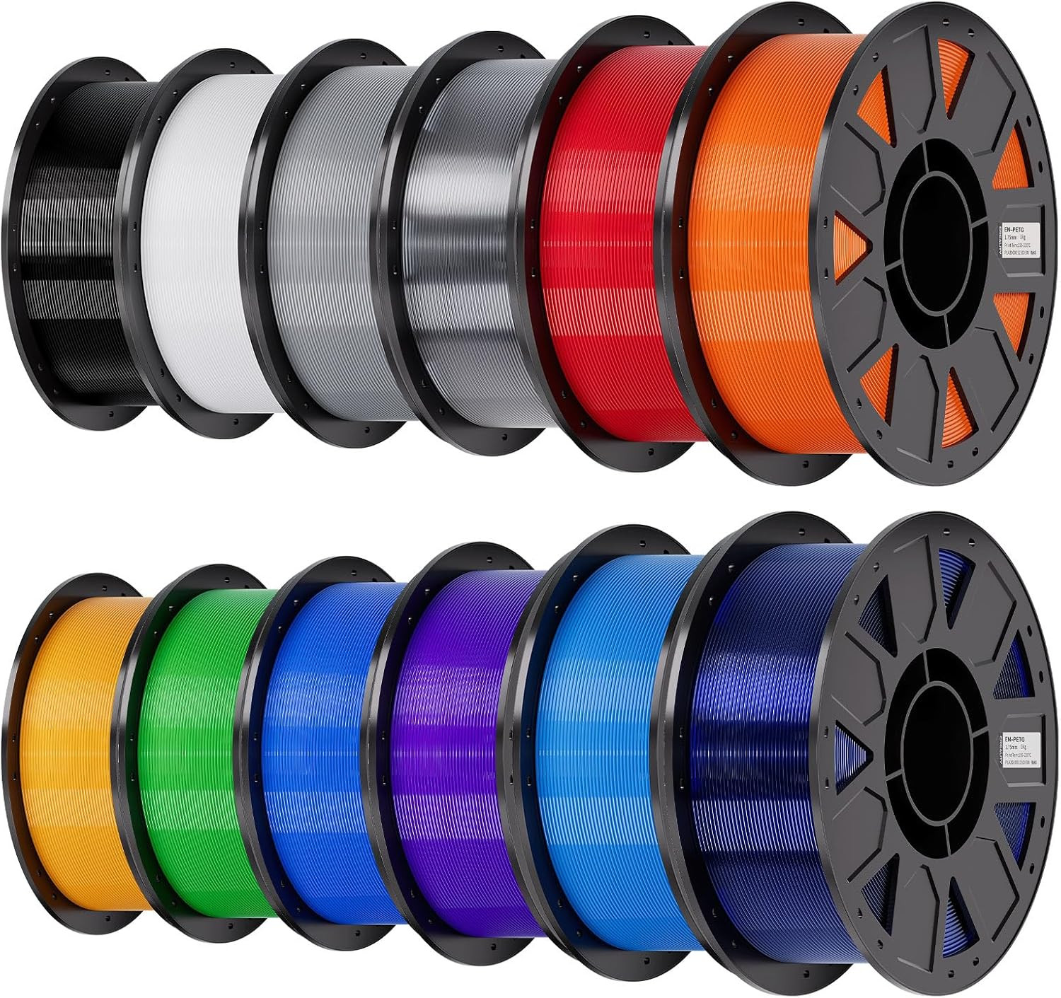 Ender PETG 3D Printer Filament 1.75mm 12KG - Multi-Color Options Available