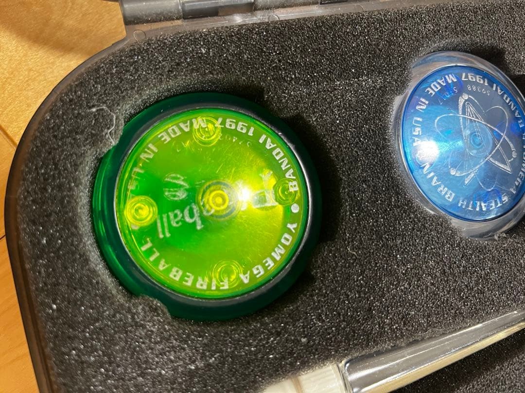 Yomega Yo-Yo Set, 1999 Model, with Yo-Yo Case
