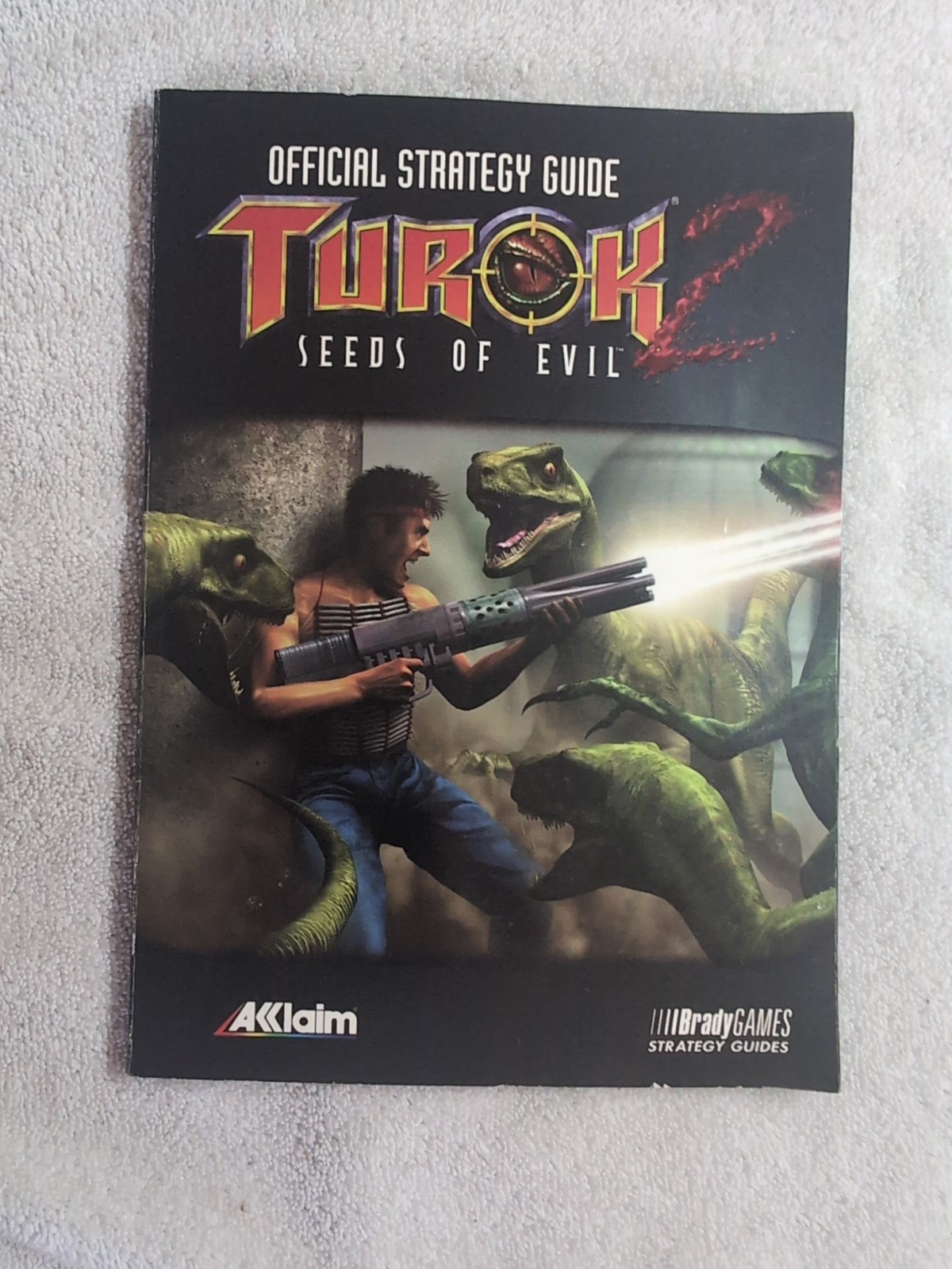 Turok 2 Seeds of Evil 1998 Brady Games Official Strategy Guide
