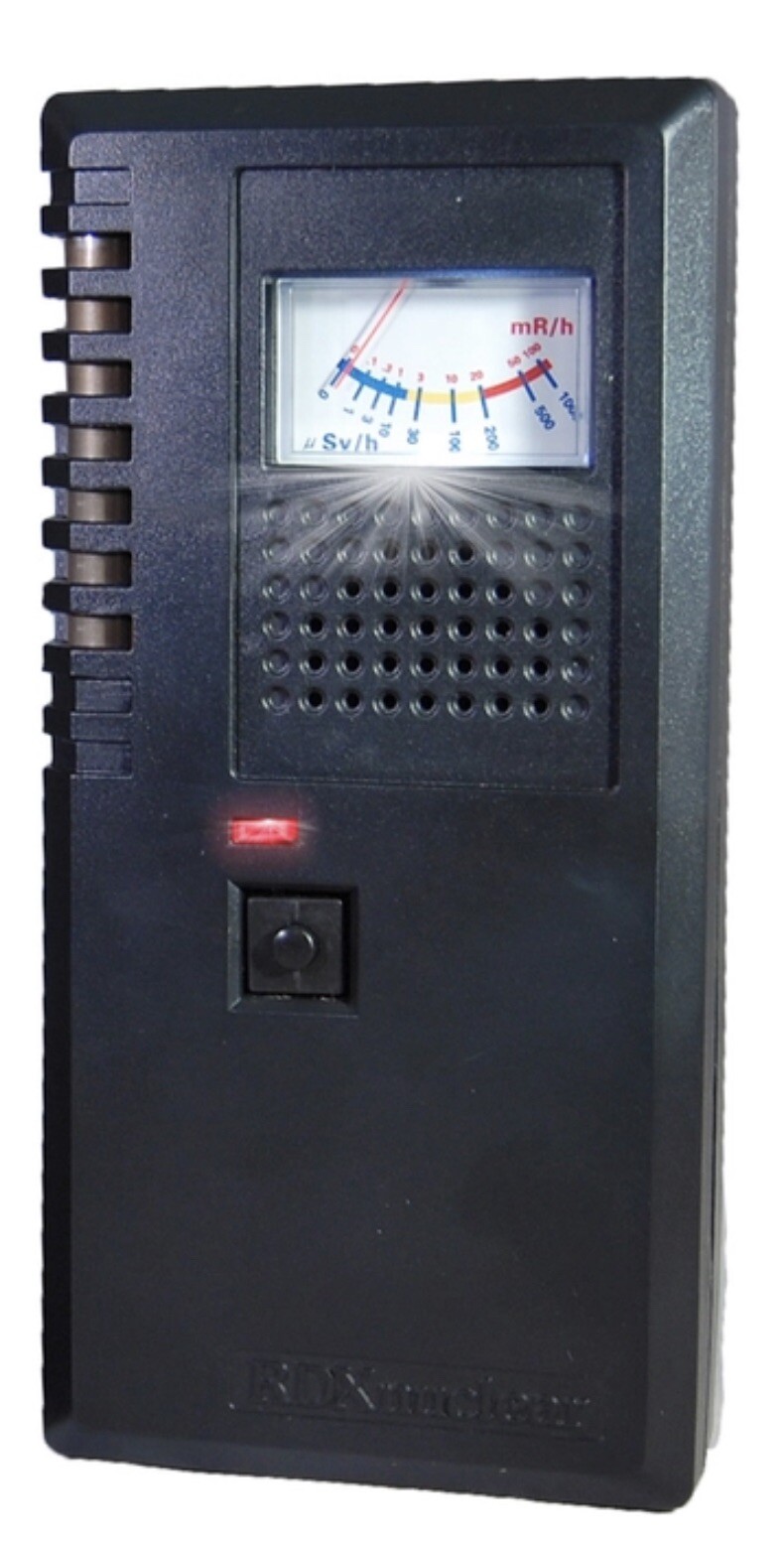 Geiger Counter DX-2  0-100 mR/hr Range Radiation Monitor Meter Detector
