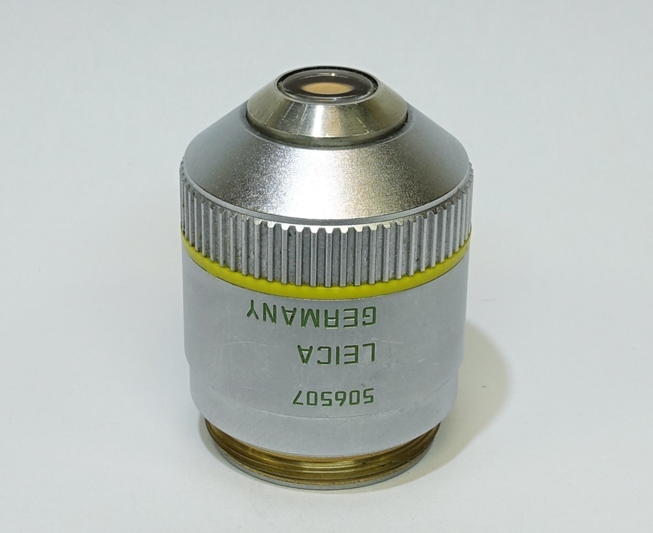 Leica HC PL Fluotar 10X/0.30 PH1 ∞/-/D Microscope Objective, PN 506507