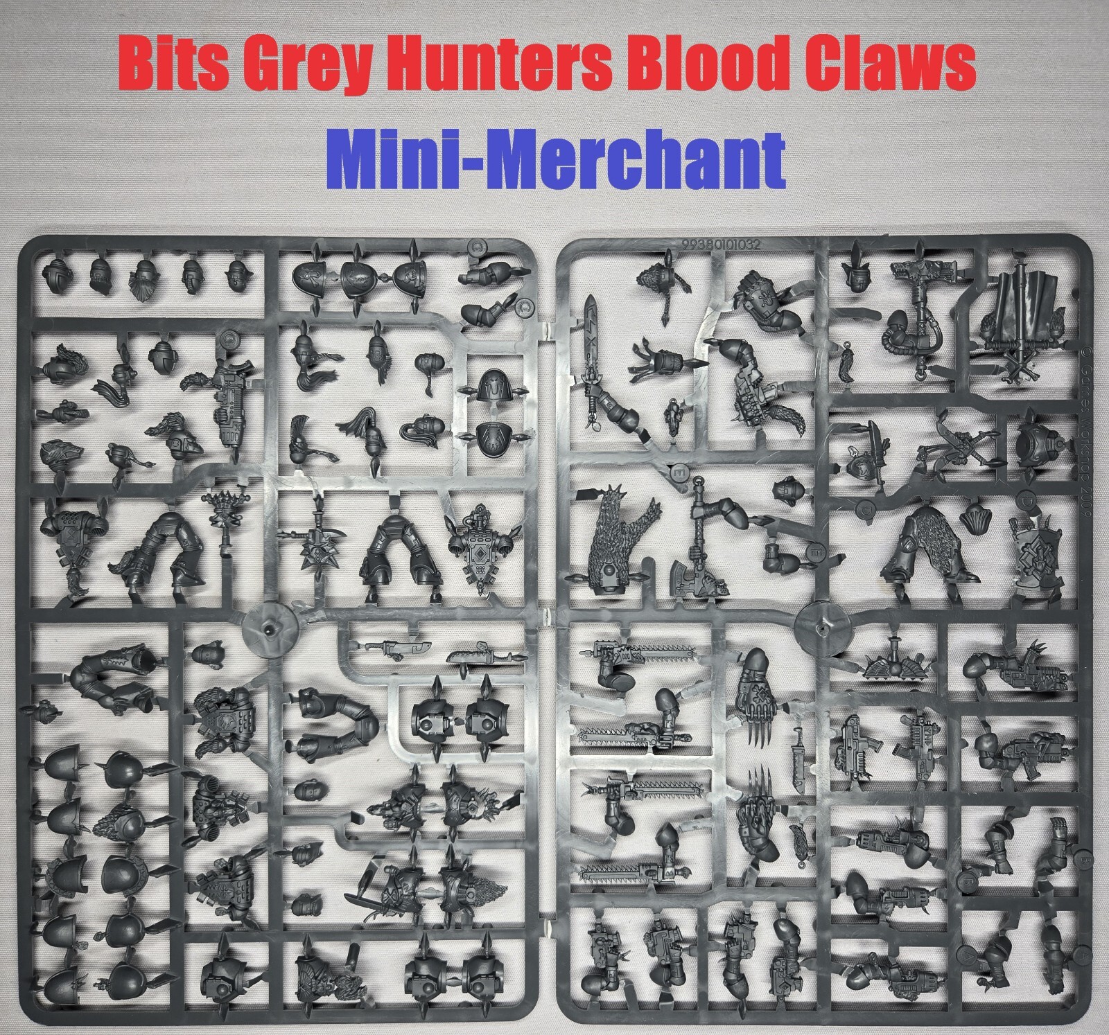 Bits Grey Hunters OOP Space Wolves Blood Claws Marines Wolf Guard Warhammer 40k