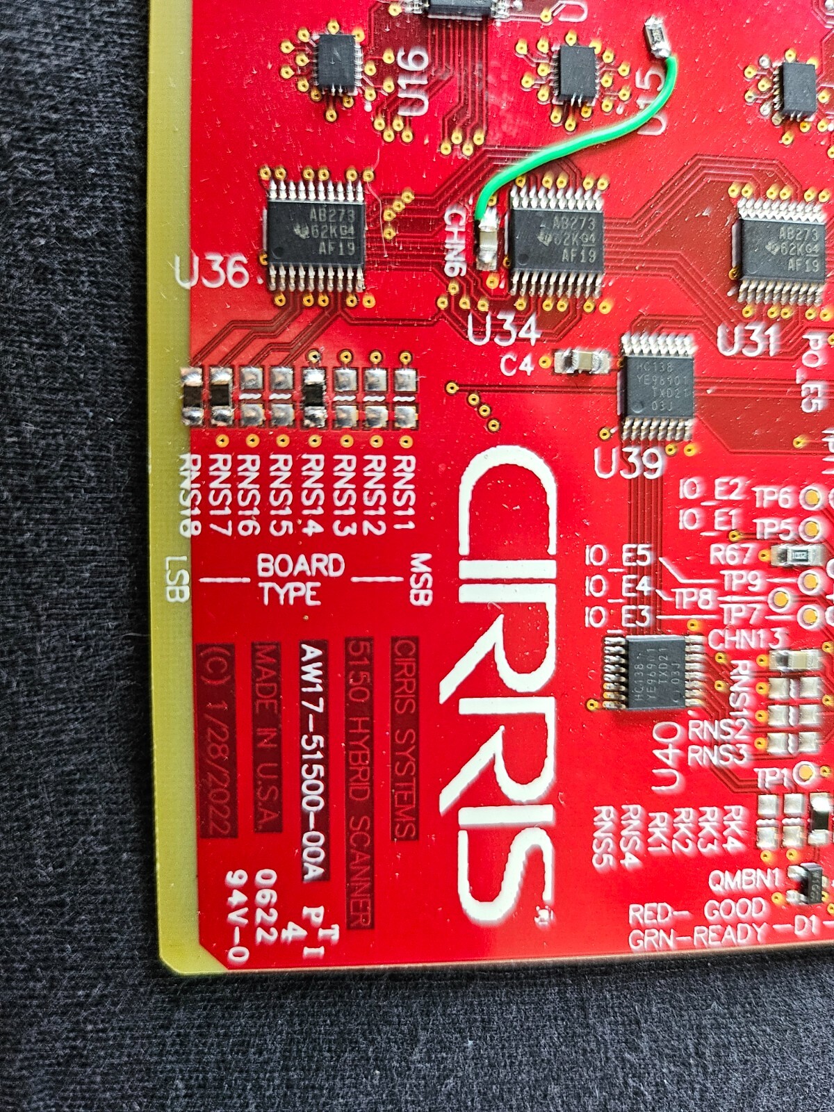 CIRRIS 5150 HYBRID SCANNER AW17-51500-00A