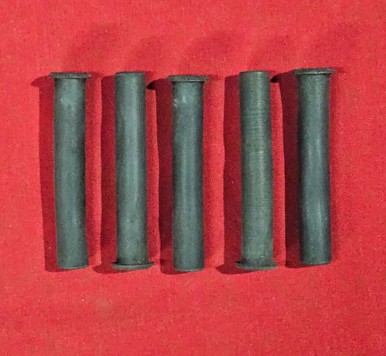 5X Leick MS-3420-6 / MS34206 Black Rubber Bushing Connector Boot - NEW Lot of 5