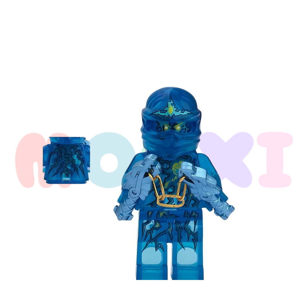 MOC Lego Minifig Figurine: Ninjago NRG Jay Fast Shipping Perfect Gift