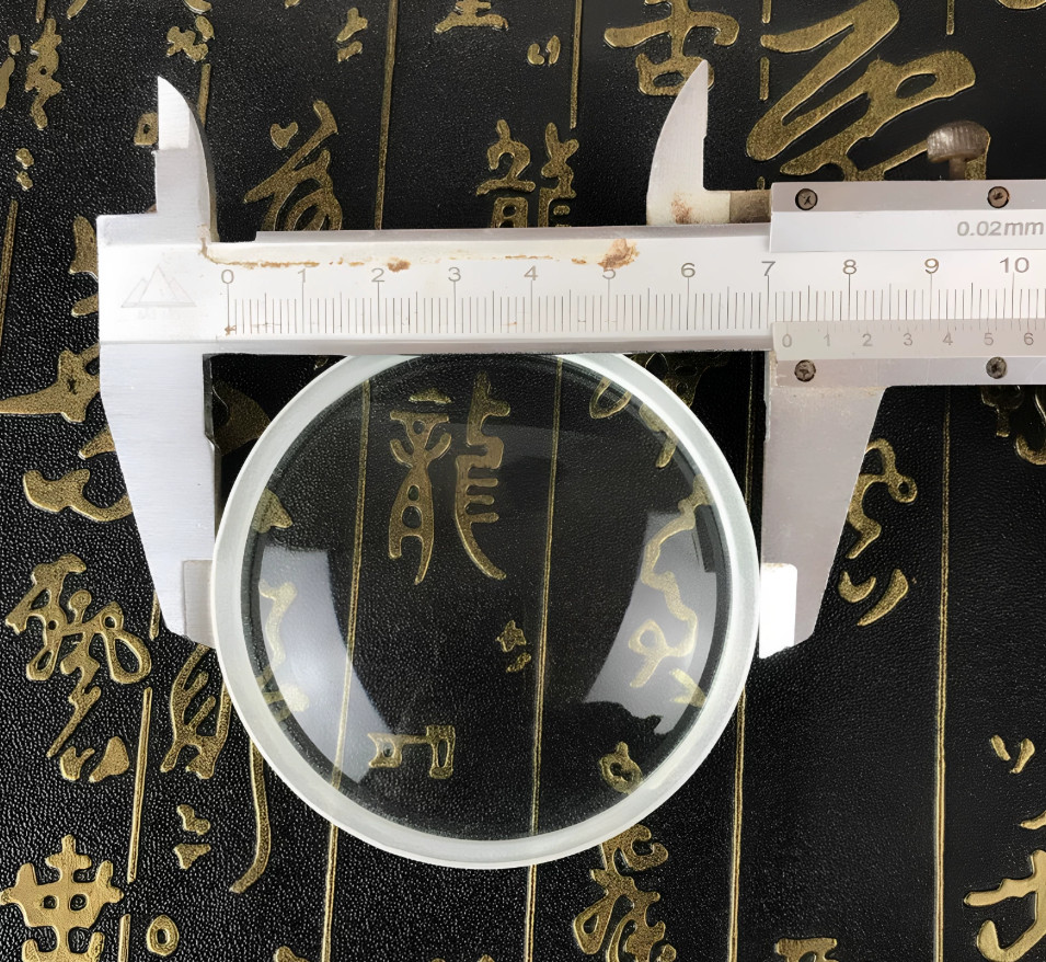 2pc 73mm Optical Glass Double Concave Lens Minifier Lens For Physics Experiment
