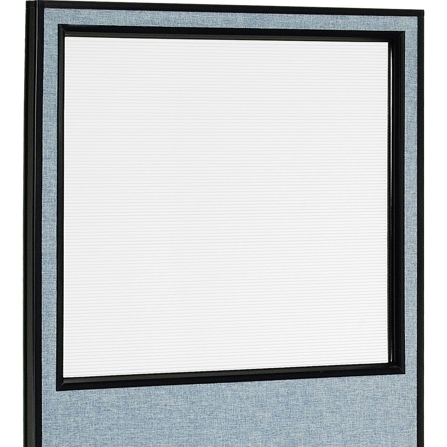 Global Industrial Office Partition Panel With Partial Window 36-1/4"W x 96"H