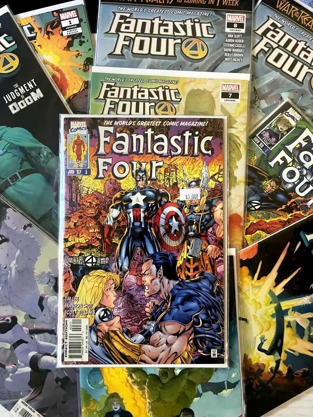 COMIC BOOK LOT (50 COMICS) | VARIETY/ASSORTMENT | MARVEL, DC