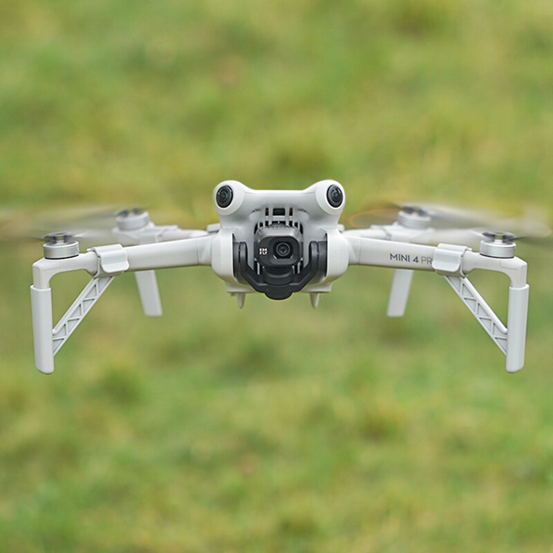 For DJI MINI 4 PRO Drone ABS Heighten Tripod Landing Gear Protector Accessories