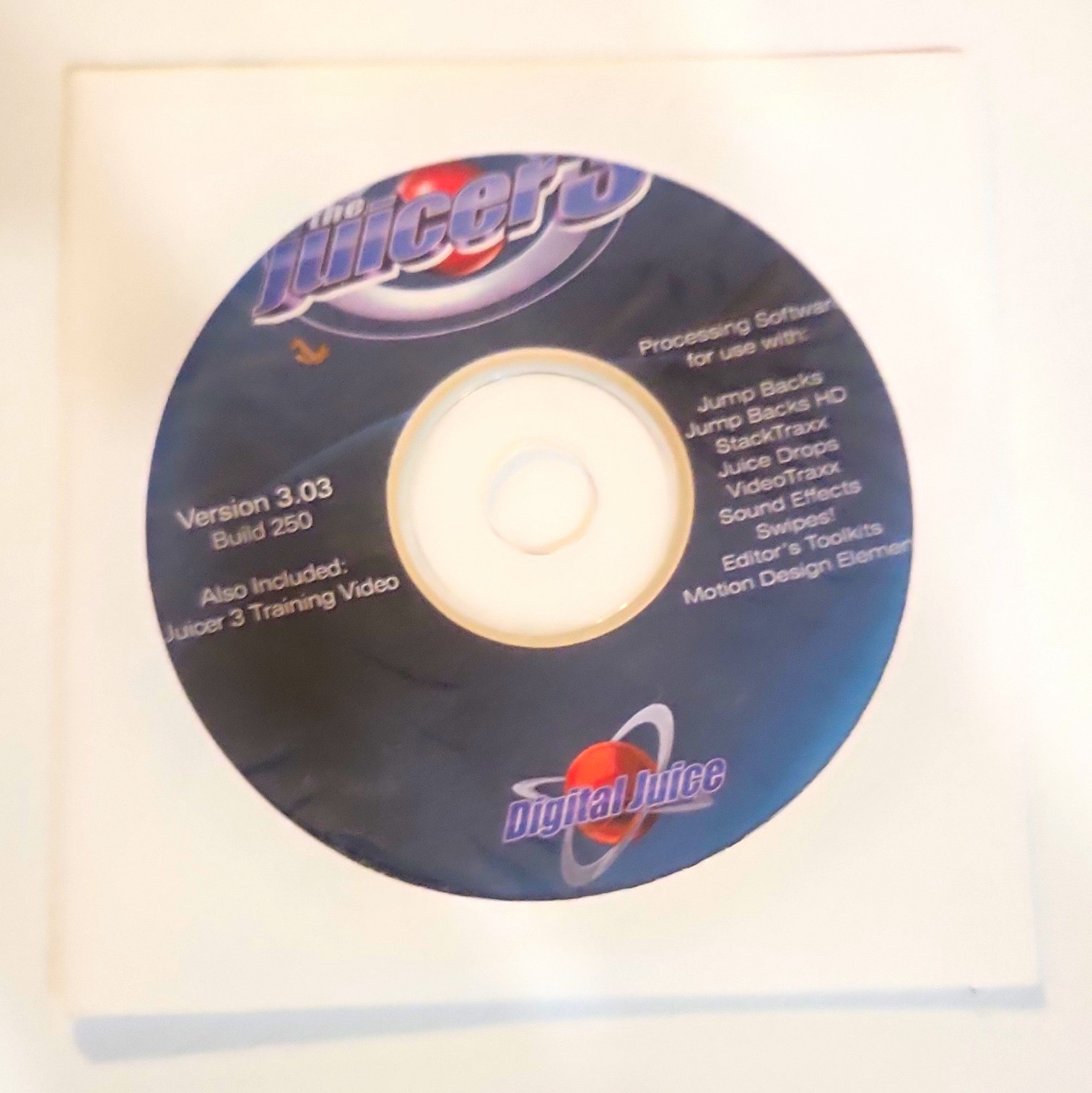 Digital Juice Juicer 3 Video Editing v3.03 Build 250 CD w/ Training