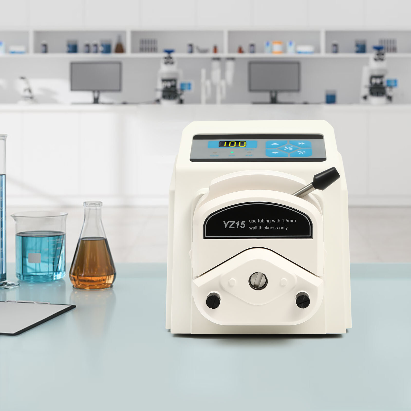 Industrial Variable Speed Liquid Metering Pump High Precision Peristaltic Pump