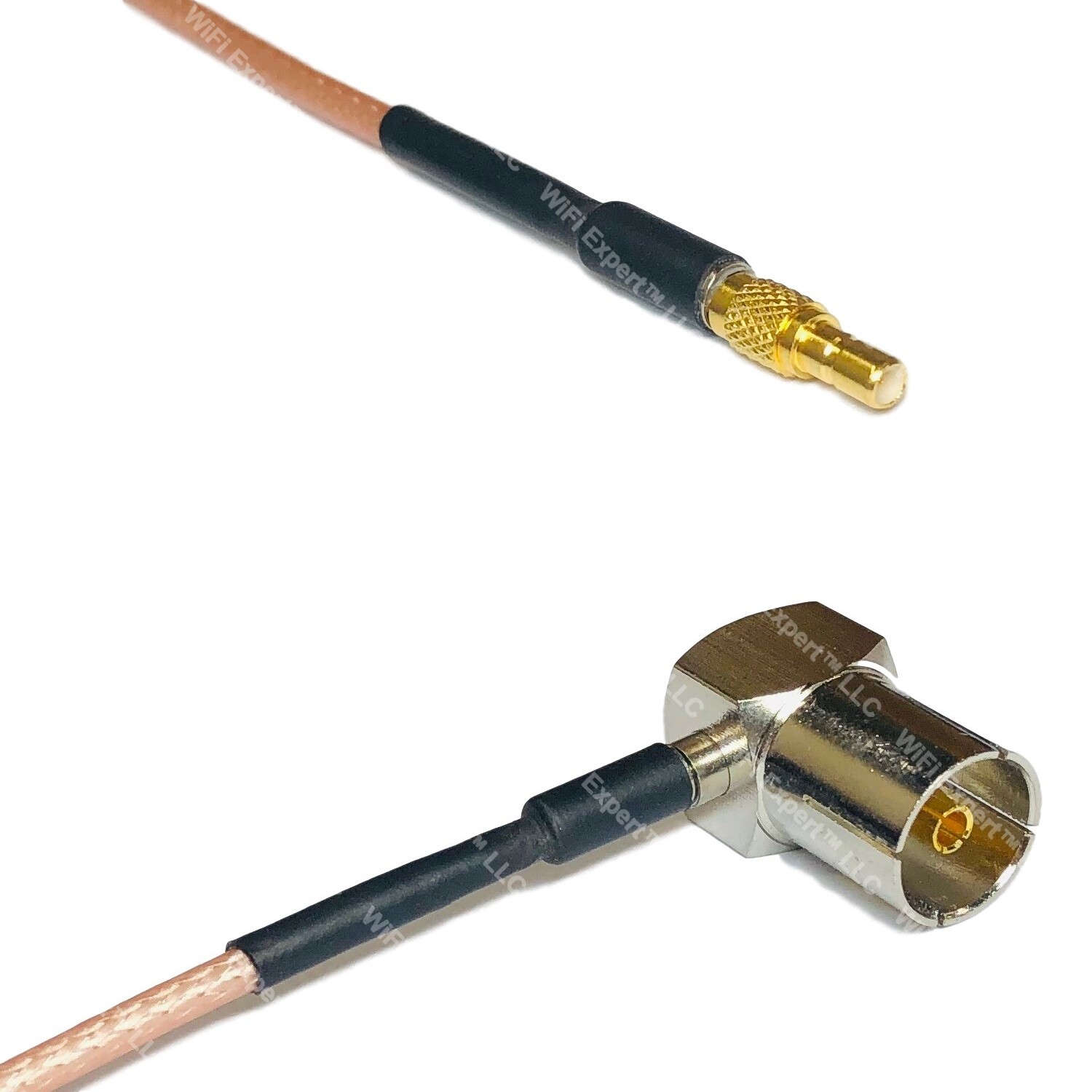 RG316 SSMB Male to DVB Pal Female Angle RF Cable Rapid-SHIP LOT
