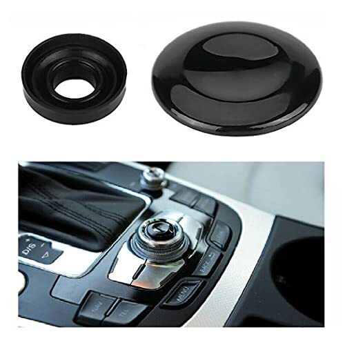NLQR Joystick Center Console Button Cover MMI Repair Knob Fit for Audi A4 A5 A6