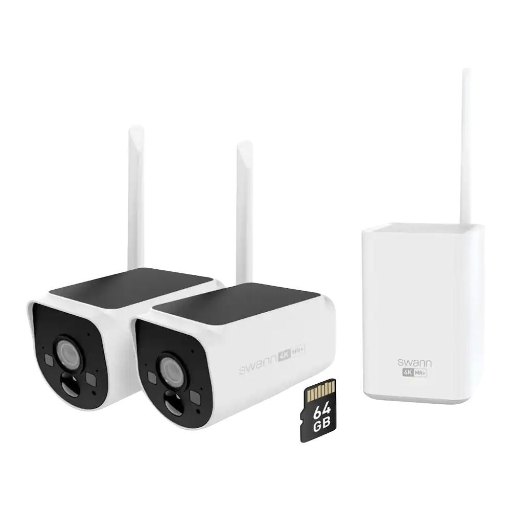Swann MaxRanger Wi-Fi NVR Camera System 64GB MicroSD Card SWNVK-MAXV2SD2