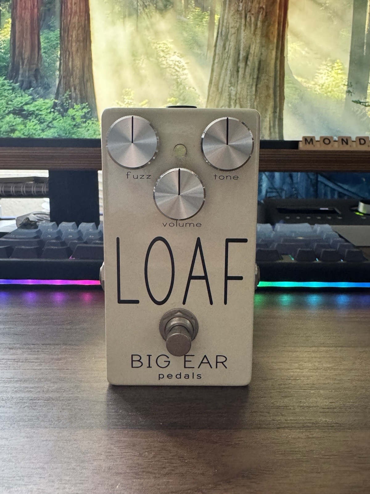 Hand Made Boutique Big Ear Loaf Fuzz Guitar Pedal ShoeGaze Rock Punk