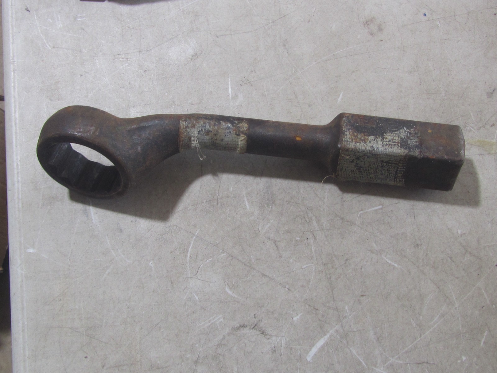 Wright Tools 1970 HAMMER STRIKING FACE 2-3/16" OFFSET BOX WRENCH 12 POINT