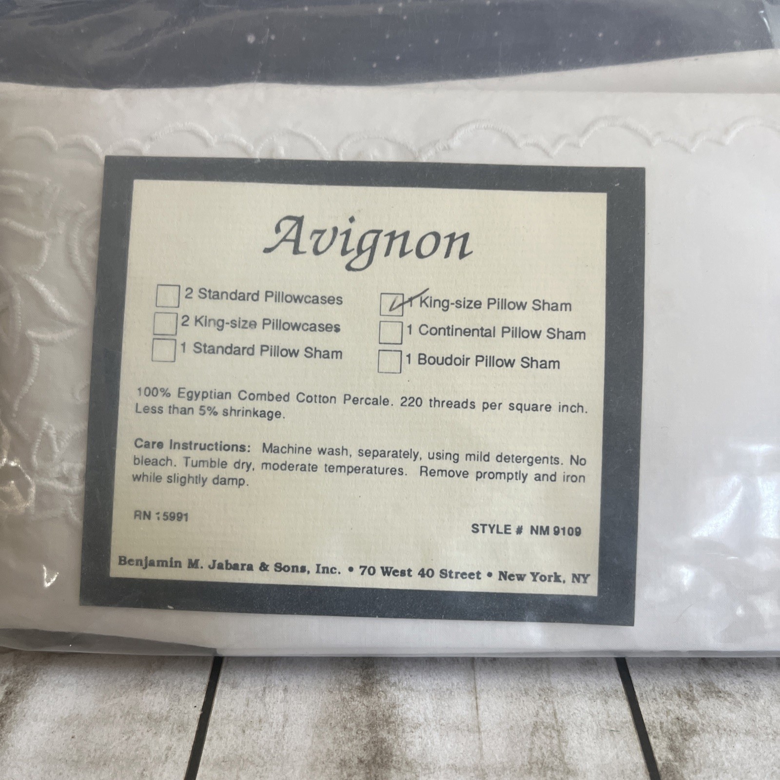 Avignon 1 King-Size Pillow Sham