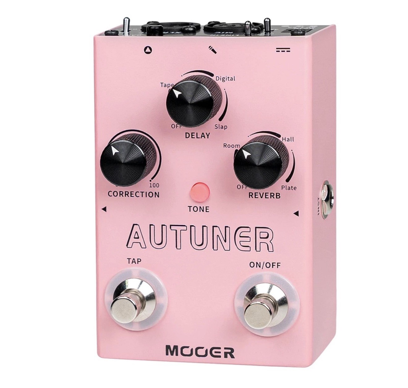 Autuner Vocal Effects Processor Voice Pedal Pitch Correction Reverb Delay Guitar