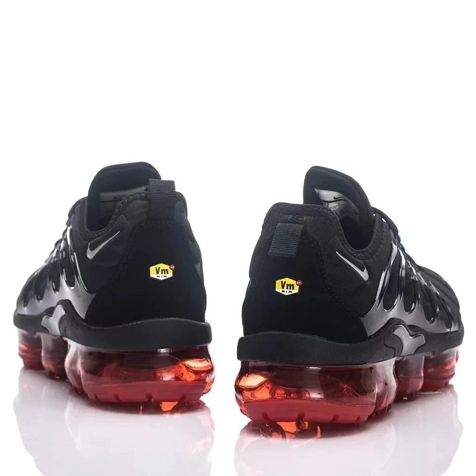 NEW shoes box Nike Air Vapormax Plus TN Red Black Men's shoes Brand New