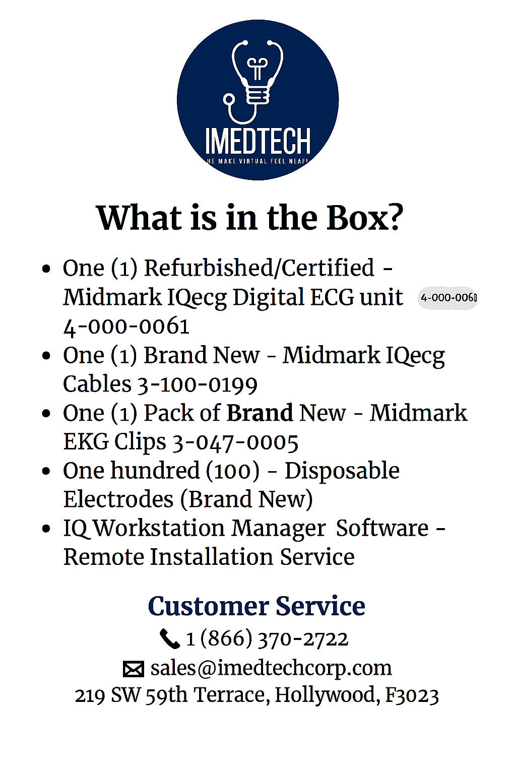Midmark IQecg ECG Digital Interpretative eClinicalWorks Integration