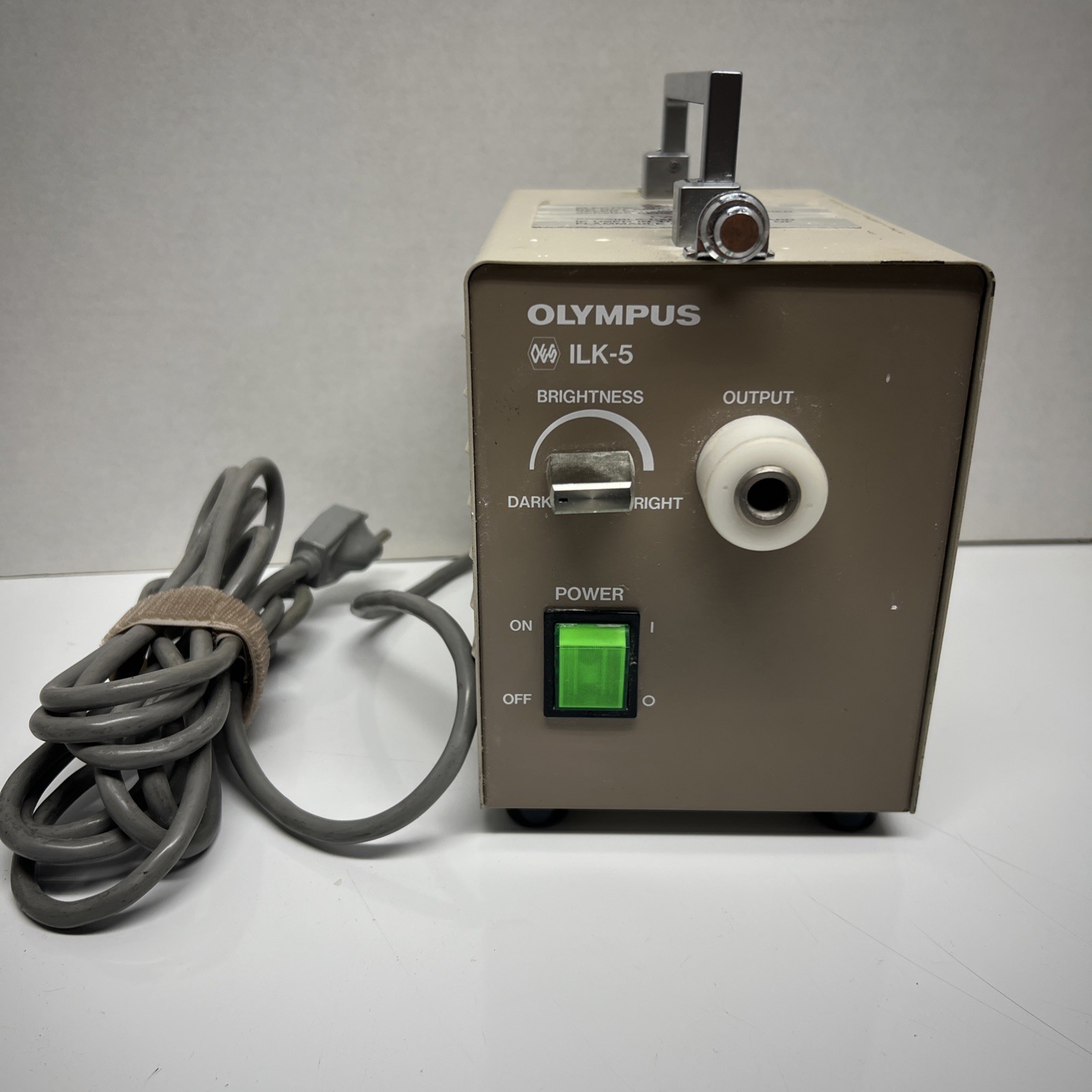 OLYMPUS ILK-5 COLD LIGHT SUPPLY 100-120V FIBER OPTIC LIGHT SOURCE TESTED