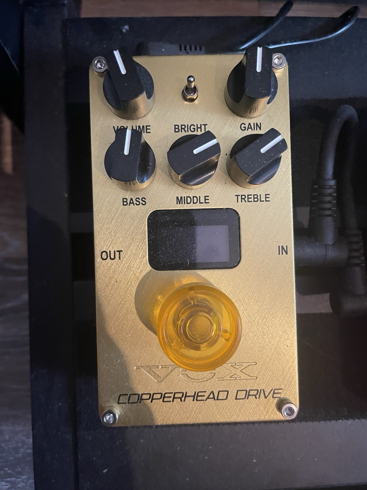 Two VOX guitar Pedal