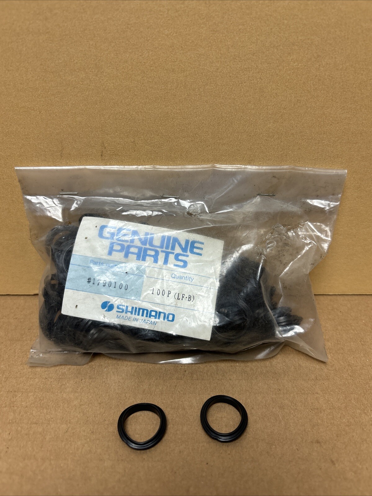 NOS (2) Shimano 1790100 Bottom Bracket Cup Set Seals For BB-6207 Fc-6206 600EX