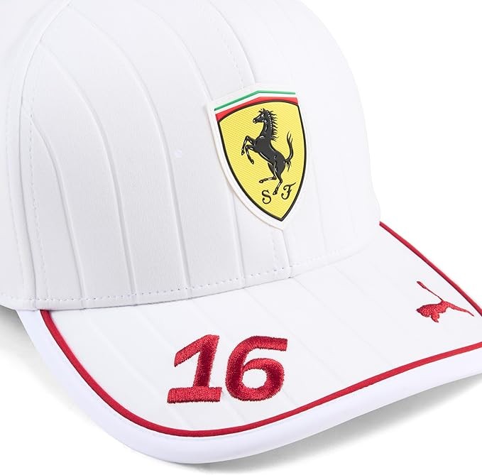 Scuderia Ferrari F1 Charles Leclerc Team Miami GP Hat White