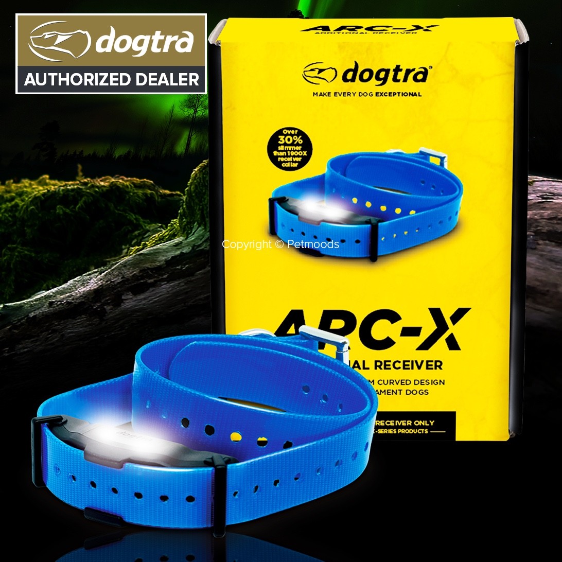 Dogtra ARC-X Blue Strap e-Collar Replacement, Additional Dog Collar Receiver