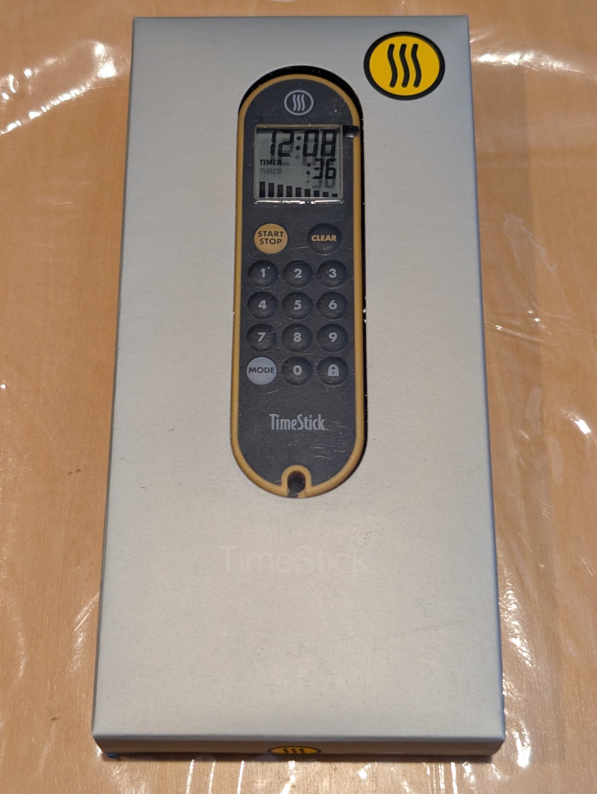 ThermoWorks TimeStick TX-4200-YL - Yellow Pocket-sized TIMER - New