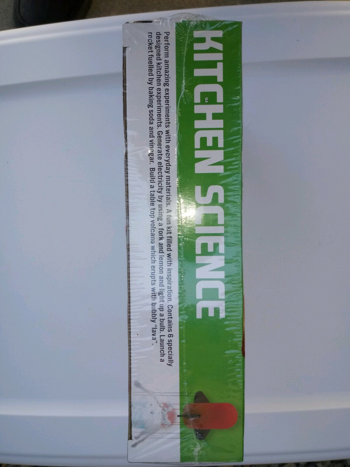 KidzLabs Kitchen Science Experiment Kit Volcano Rocket Electricity NEW