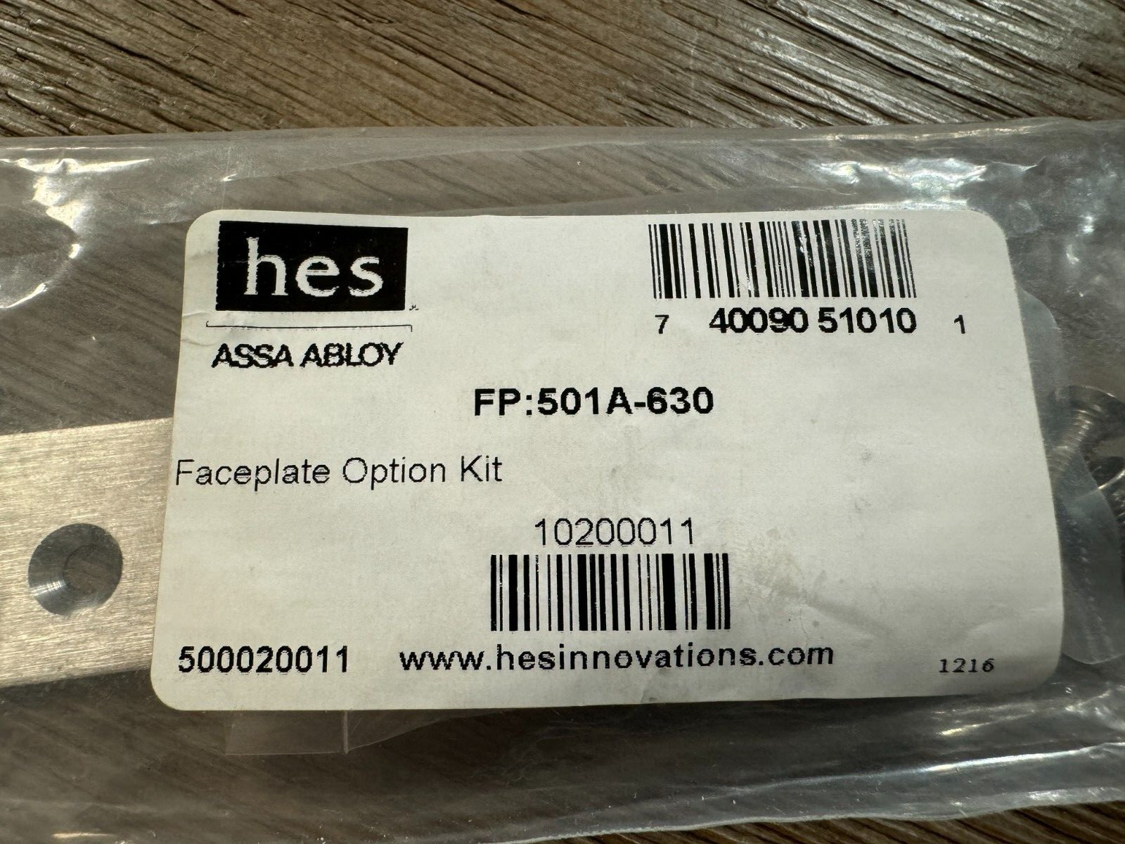 hes ASSA ABLOY - FP: 501A-630