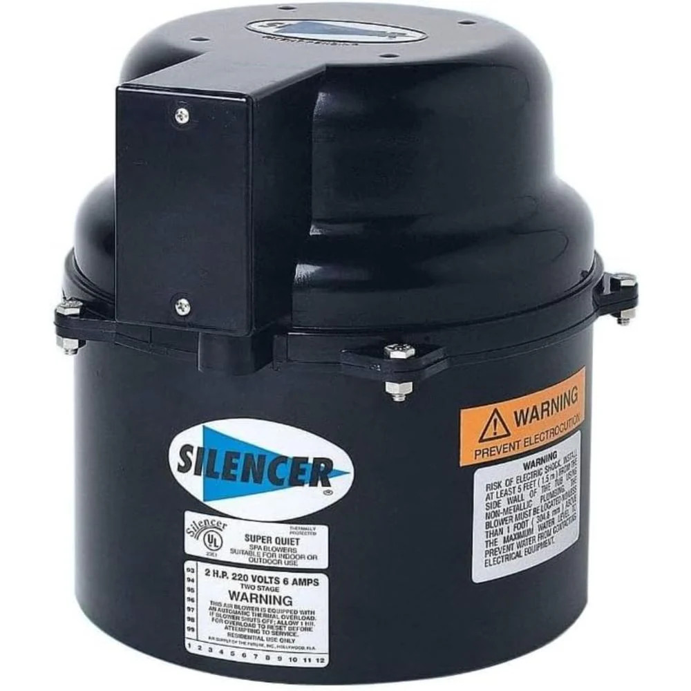 6310241 Silencer Portable Spa Blower 1 Horsepower - 240 Volt