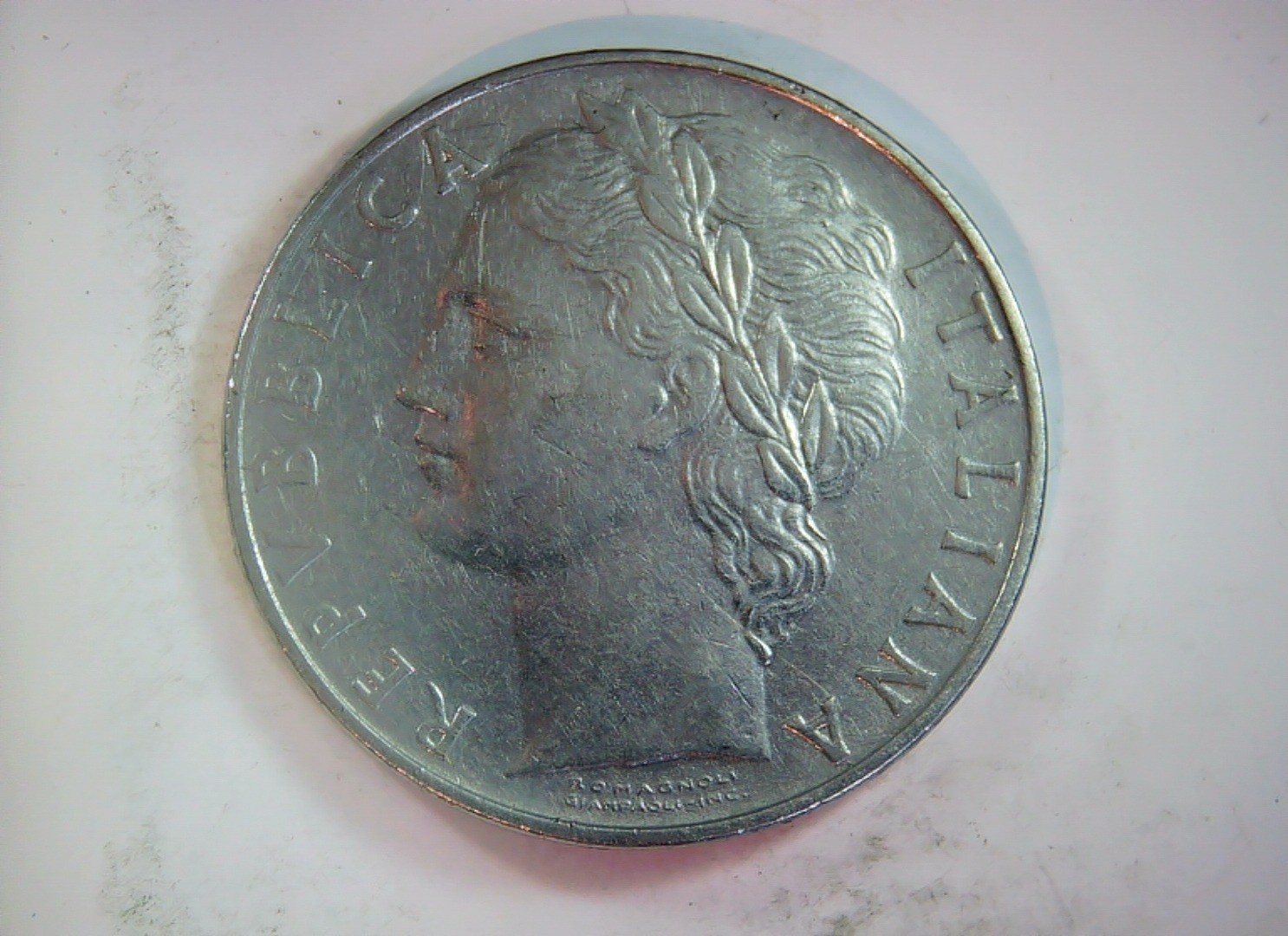 Italy 1955 100 Lire Minerva (Repubblica Italiana) Coin