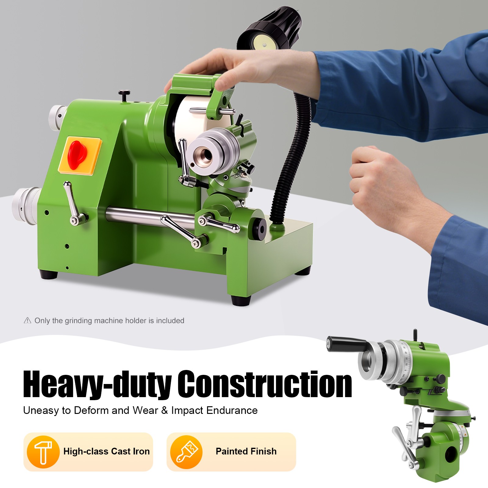 Universal U2 Grinding Grinder Sharpener Tool Milling Drill Cutter Holder Acces