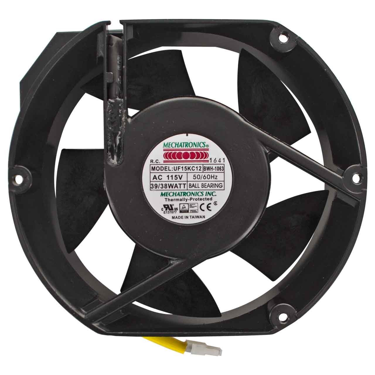 Miller 213072 Fan Muffin 115V 60Hz 3400 Rpm 6.378 Mtg Holes