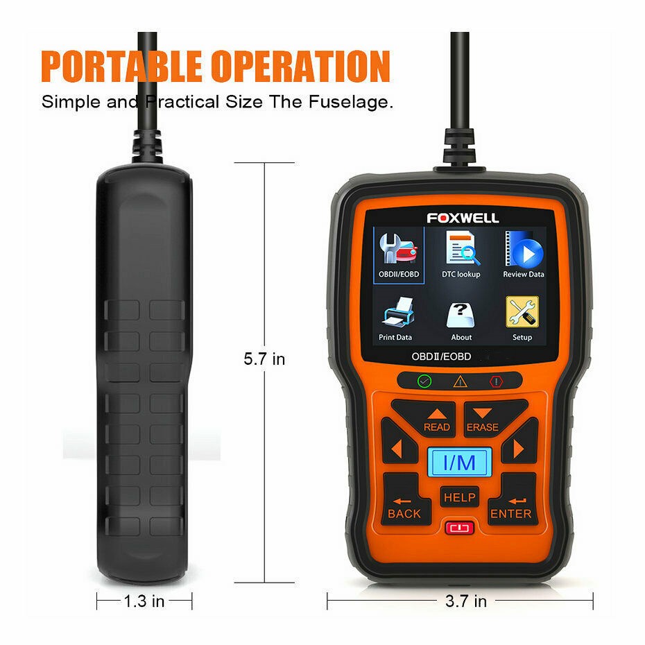 Foxwell NT-301 Code Reader Check Engine Fault OBD2 Scanner Car Diagnostic Tool