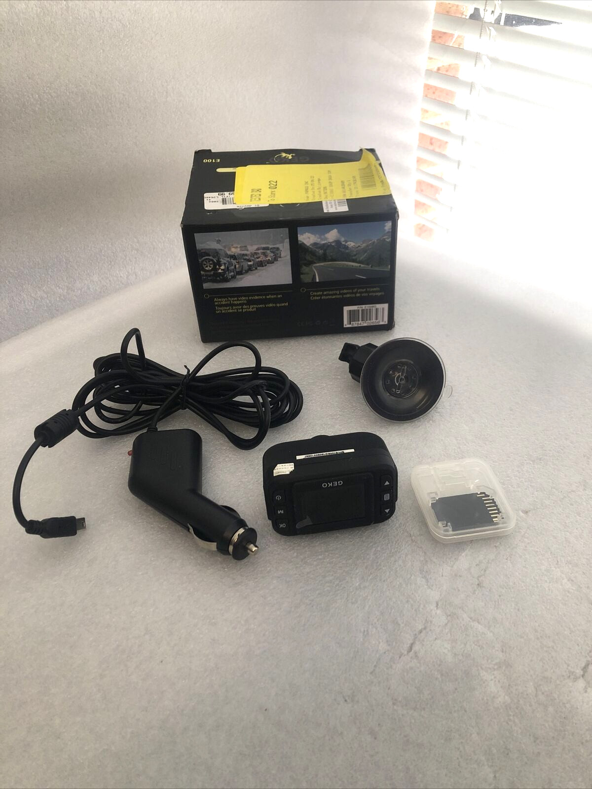 MINT GEKO E100 Dash Cam - Black
