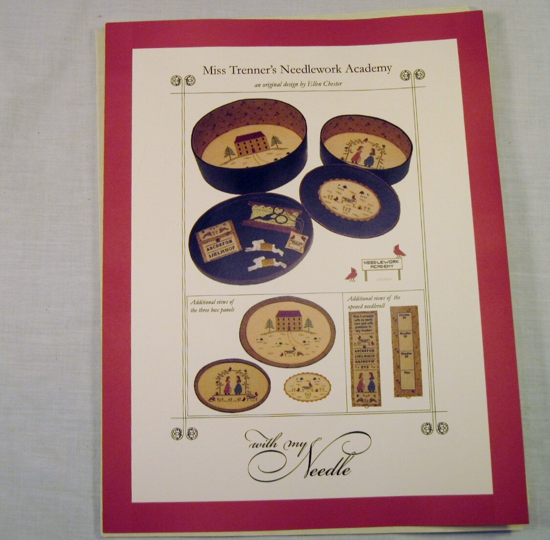 Miss Trenners Needlework Academy Booklet With My Needle Needlework Patterns