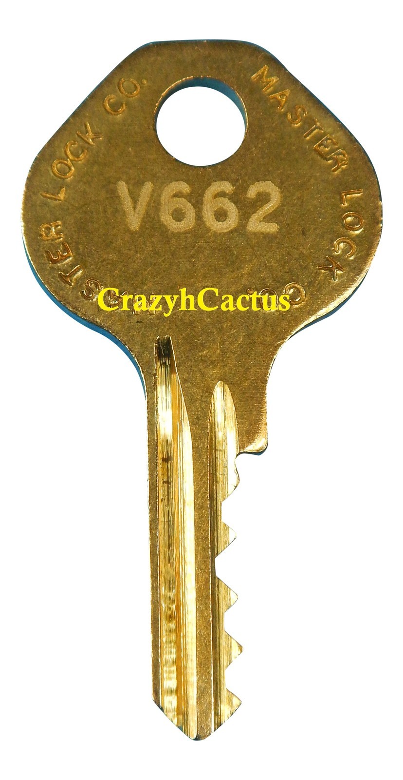 Master Lock Padlock 1525 1585 2010 2076 Control Key OEM Original Master Key V662