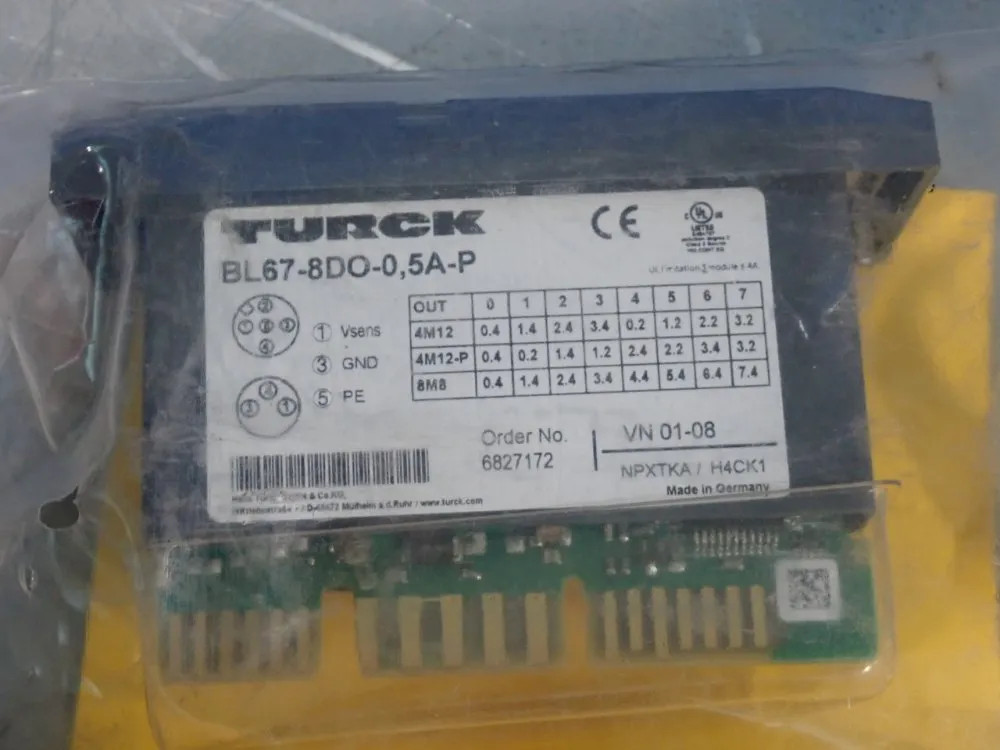 TURCK SYSTEM COMM. INTERFACE BL67-8D0-0,5A-P