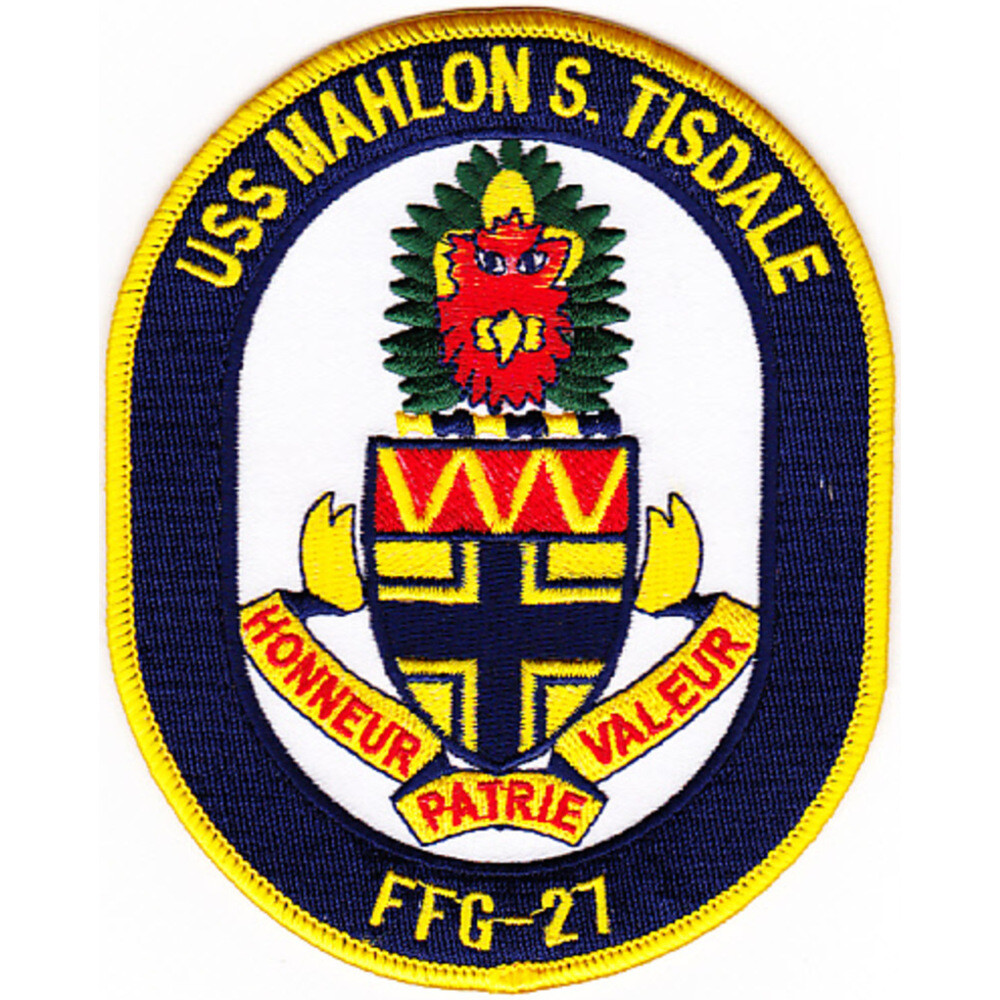 FFG-27 USS Mahlon S. Tisdale Patch
