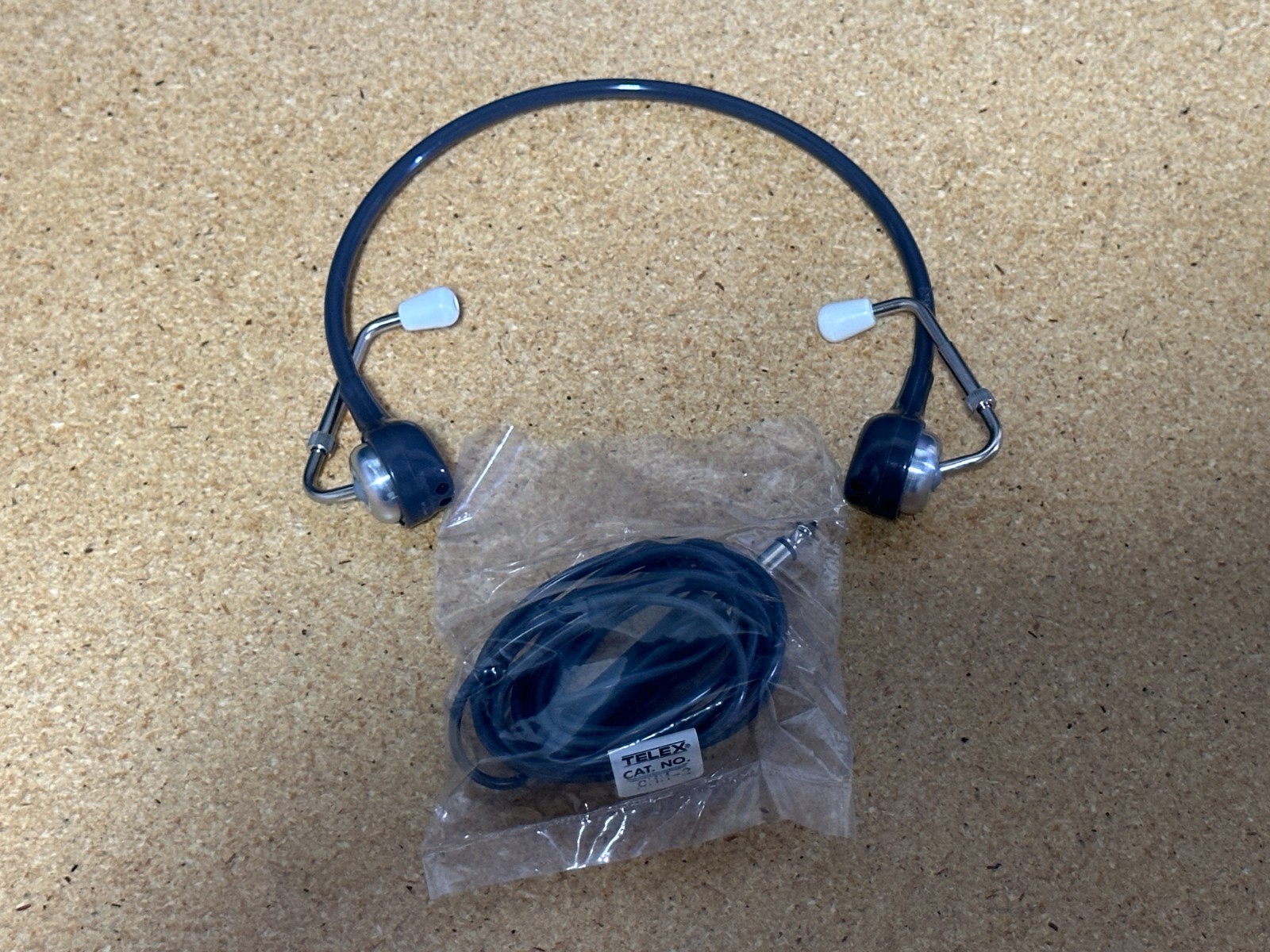 Vintage Telex Headset Twinset P/N HTW2A New 03775-000