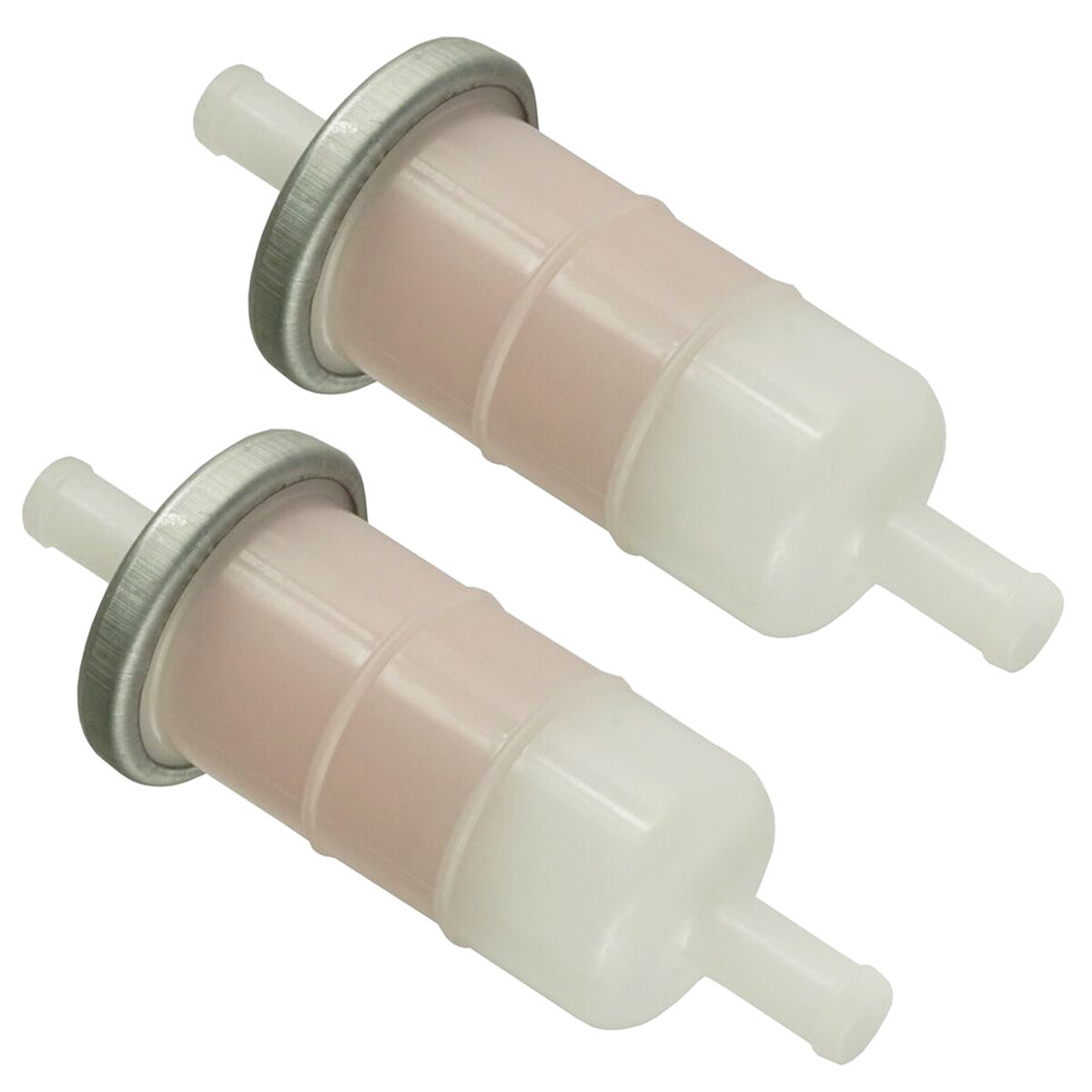 2X Fuel Filter For Kawasaki KAF620G Mule 3000 2008 & Before
