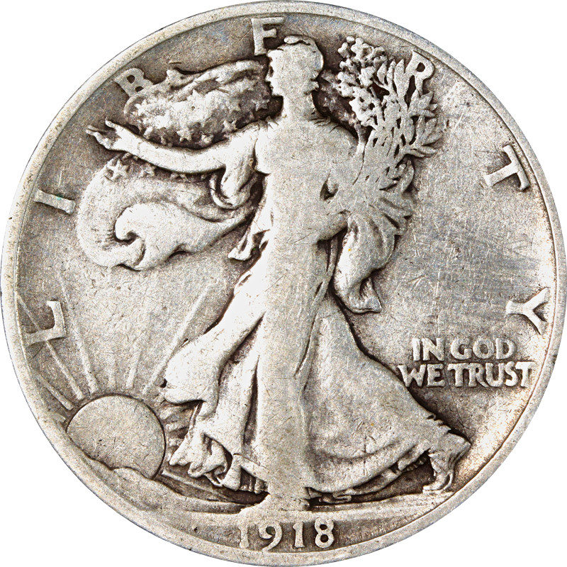 1918-S Walking Liberty Half