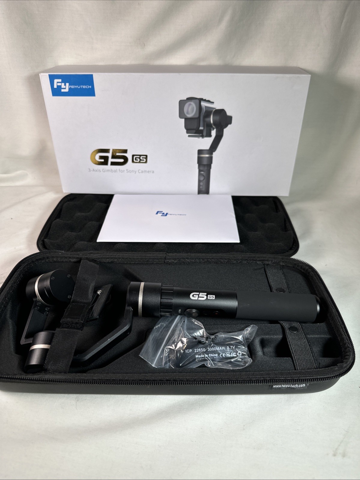 Feiyu G5GS 3-Axis Handheld Gimbal Stabilizer Waterproof For Sony Cameras